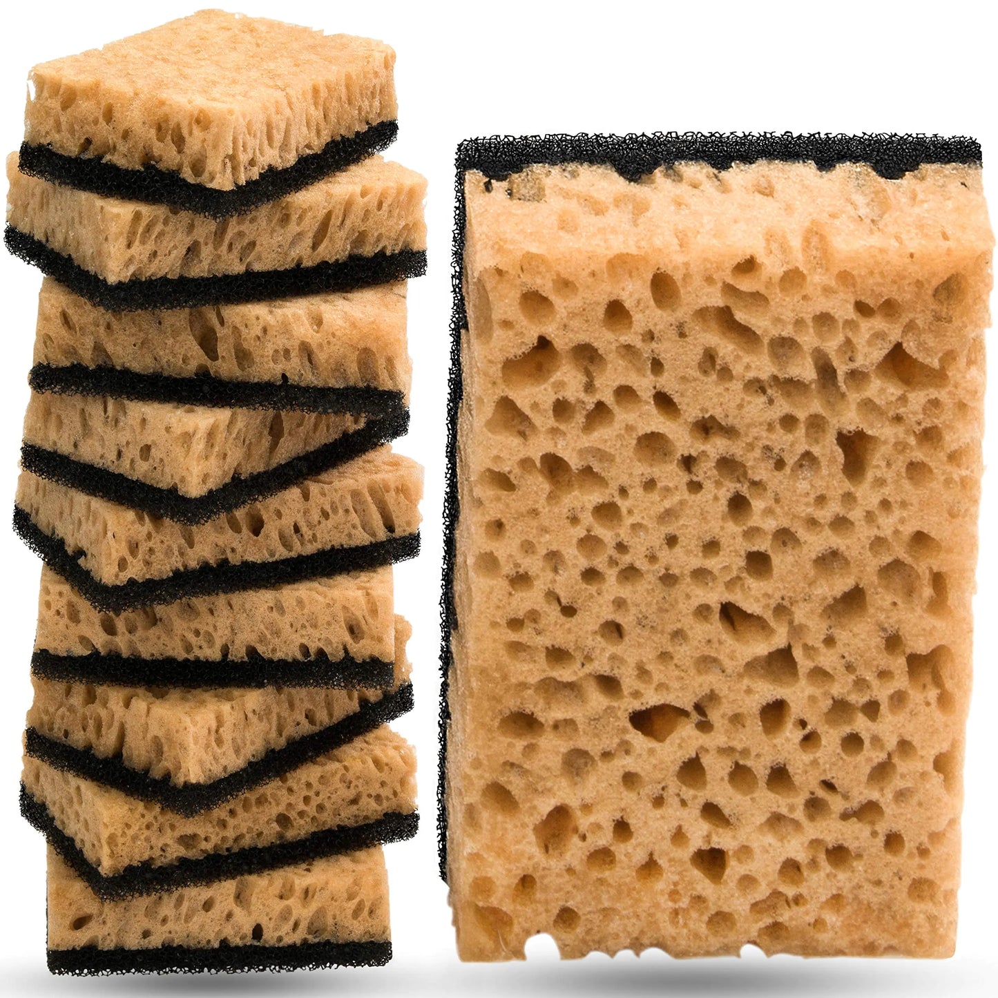 Multi-Use Kitchen Sponges — 10 Pack