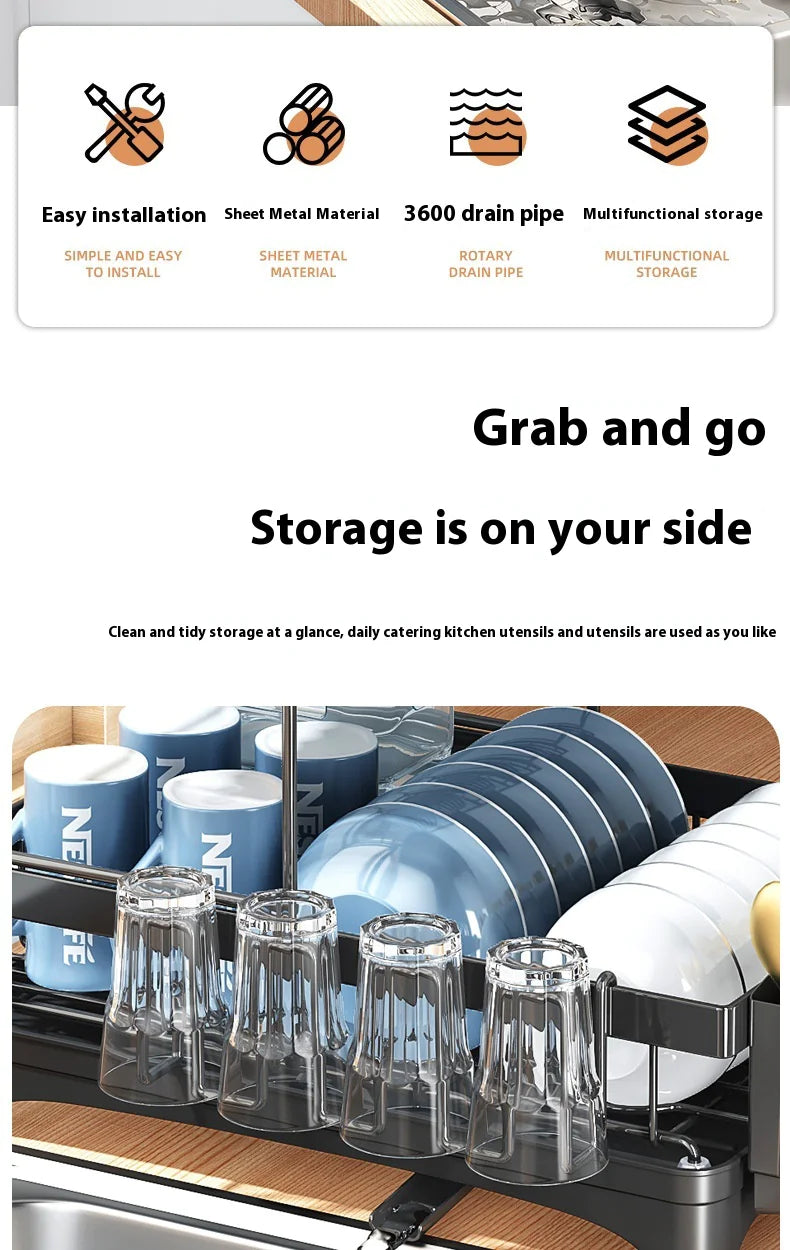 Stainless Steel Dish Drying Rack