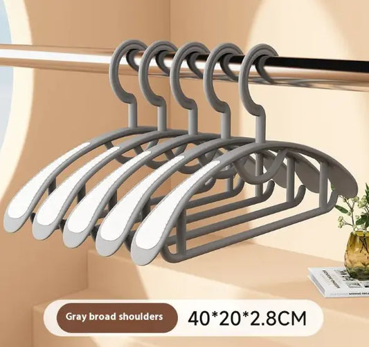 Wide Shoulders wo/Marks Non-slip Hanger
