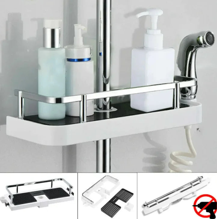 No-Drill Shower Caddy Organizer