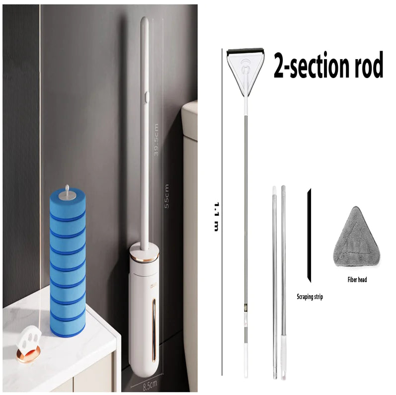 Disposable Toilet Brush System