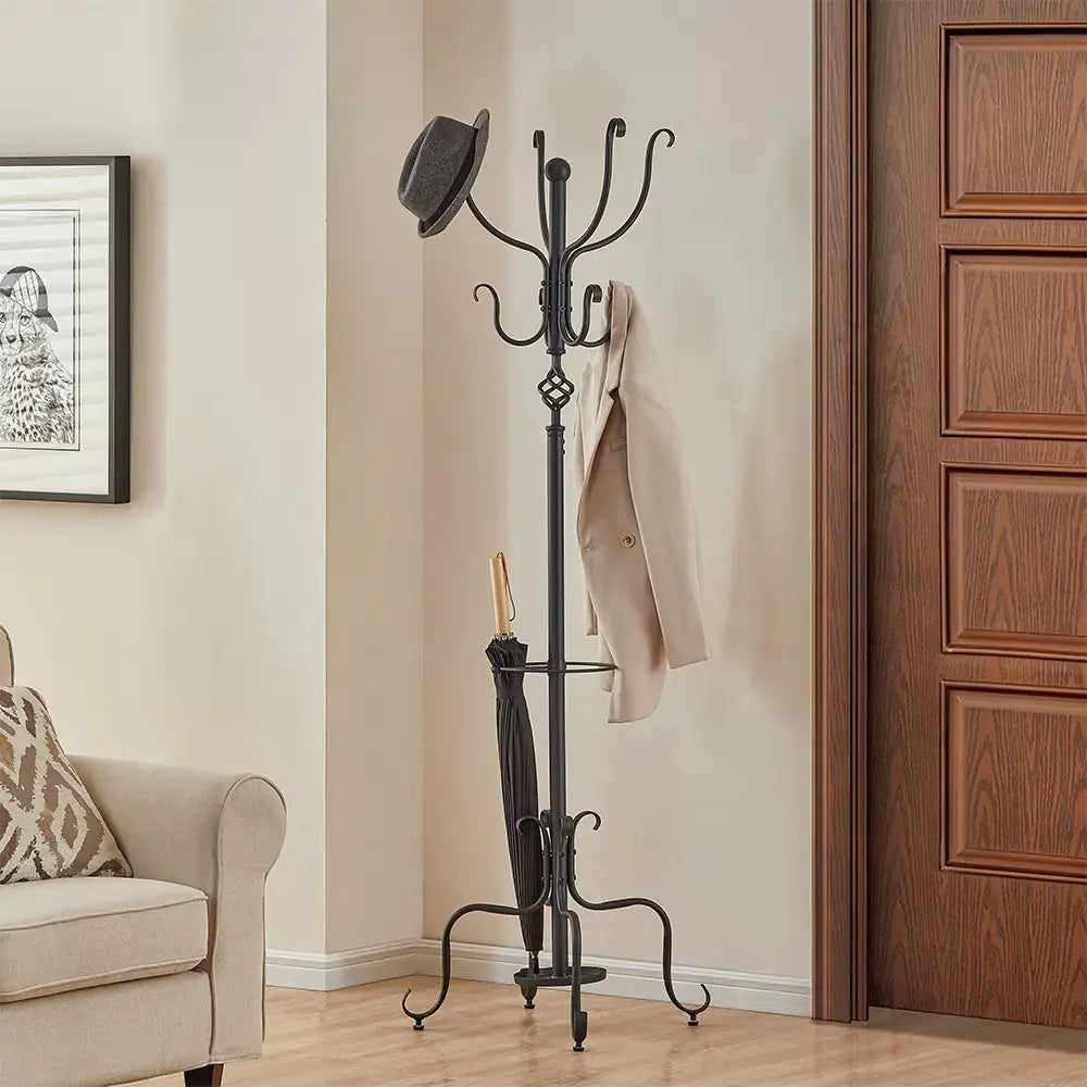 Freestanding Coat & Hat Rack