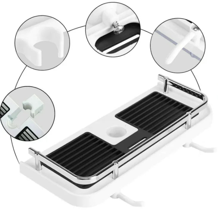 No-Drill Shower Caddy Organizer