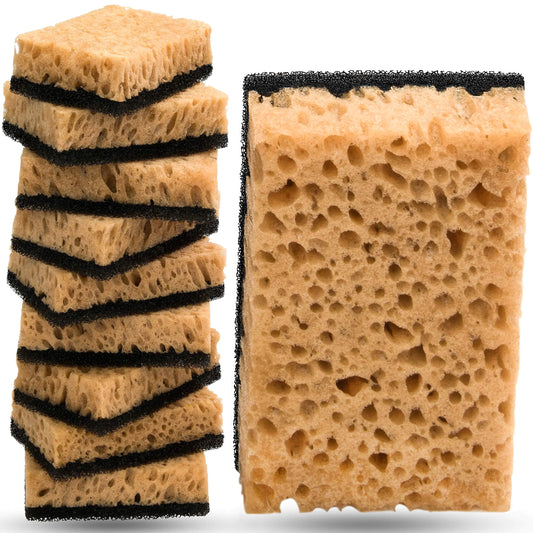 Multi-Use Kitchen Sponges — 10 Pack